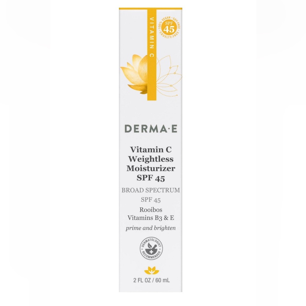 LIKE NEW Derma E vitamin c weightless moisturizer SPF 45